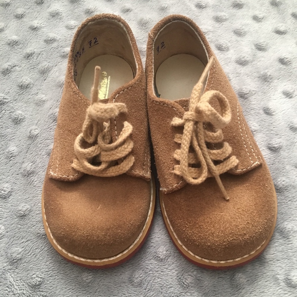 Footmates Brown Suede Dress Shoes
